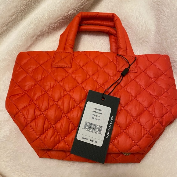 MZ Wallace Handbags - MZ Wallace marigold micro metro tote
